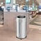 Hls Commercial 16 gal Round Indoor Metal Can, Silver, Open Top, Stainless Steel, 14 in HLS16STRM - alternate 5
